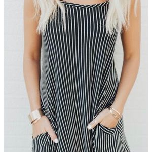 Excellent condition CJLA  stella striped dress